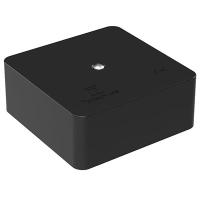 купить Коробка 75*75*30 квадрат черный IP42 кабель-канал Промрукав в Ухте Коробка 75*75*30 квадрат черный IP42 кабель-канал Промрукав