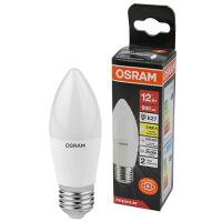 купить Лампа свеча свд Е27 12Вт 3000К 960лм B39 матовая Osram LED Value black в Ухте Лампа свеча свд Е27 12Вт 3000К 960лм B39 матовая Osram LED Value black