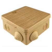 Коробка 80*80*50 квадрат сосна IP54 