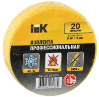 купить Изолента ПВХ 19мм*20м желтый IEK MIXTAPE 5 в Ухте Изолента ПВХ 19мм*20м желтый IEK MIXTAPE 5