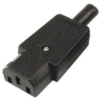 купить Разъем 10А 220В черный IP20 Rexant  в Ухте Разъем 10А 220В черный IP20 Rexant