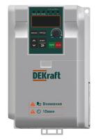 купить Преобразователь частоты 2,2-3,7кВт 3ф 380В DEKV060 DEKraft с торм. модулем в Ухте Преобразователь частоты 2,2-3,7кВт 3ф 380В DEKV060 DEKraft с торм. модулем