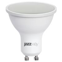 Лампа свд 220В GU10 9Вт 4000К 820лм PAR16 матовая Jazzway 