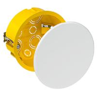 купить Коробка 80*45 круг гипсокартон с крышкой IP20 ШЭ  в Ухте Коробка 80*45 круг гипсокартон с крышкой IP20 ШЭ