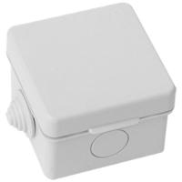 купить Коробка 65*65*40 квадрат серый IP54 PlexUp в Ухте Коробка 65*65*40 квадрат серый IP54 PlexUp