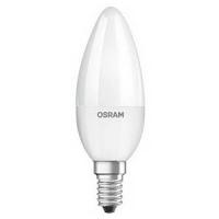 Лампа свд 220В E14 6,5Вт 4000К 550лм свеча B35 матовая Osram