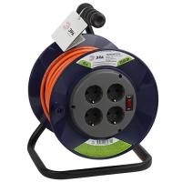 купить Удлинитель 4-мест 20м ПВС 3*1,5 черный катушка IP20 ЭРА пластик в Ухте Удлинитель 4-мест 20м ПВС 3*1,5 черный катушка IP20 ЭРА пластик