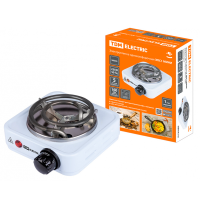 купить Электроплитка 1конф 500Вт TDM ТЭН белый в Ухте Электроплитка 1конф 500Вт TDM ТЭН белый