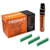 купить Гвозди 3*19мм усиленные с газовым баллоном FEDAST 1000шт в Ухте Гвозди 3*19мм усиленные с газовым баллоном FEDAST 1000шт
