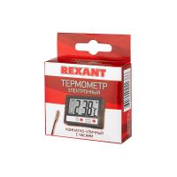 купить Часы-метеостанция 1*G13 выносной проводной датчик Rexant  в Ухте Часы-метеостанция 1*G13 выносной проводной датчик Rexant