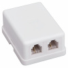 купить Рексант белый розетка RJ11 открытая 2-ая в Ухте Рексант белый розетка RJ11 открытая 2-ая