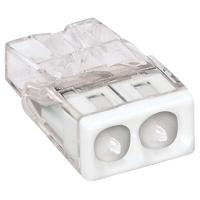 Клемма 2*2,5мм2 с пастой прозрачный Wago 2273-242 100шт