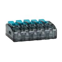 Клемма 5*4,0мм2 с рычажком прозрачный КЭАЗ OptiKit СМК 221-415 (2 шт)