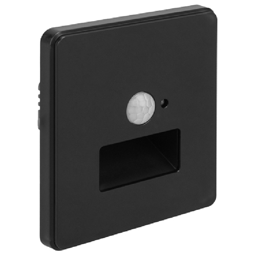 Миле Раунд подсветка с/у черный KRANZ