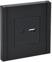 купить Фортепиано черный механизм USB A+C скрытая 2-ая 18Вт в Ухте Фортепиано черный механизм USB A+C скрытая 2-ая 18Вт