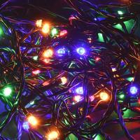купить Гирлянда нить 5м RGB 50свд с контроллером IP20 зеленый провод 8реж в Ухте Гирлянда нить 5м RGB 50свд с контроллером IP20 зеленый провод 8реж