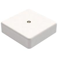 купить Коробка 100*100*44 квадрат белый IP40 без клеммников PlexUp в Ухте Коробка 100*100*44 квадрат белый IP40 без клеммников PlexUp