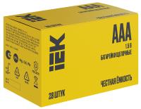 купить Батарейка AAA(мизинчик) алкалиновая Box28 IEK  в Ухте Батарейка AAA(мизинчик) алкалиновая Box28 IEK