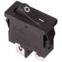 Выключатель RWB-103 ON-OFF 6А 250В черный mini