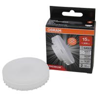 купить Лампа свд 220В GX53 15Вт 4000К 1200лм таблетка матовая Osram LED Value black в Ухте Лампа свд 220В GX53 15Вт 4000К 1200лм таблетка матовая Osram LED Value black