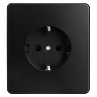 купить MIELE ROUND Розетка 1-ая с/з с/у, со шторками 16А черная KRANZ в Ухте MIELE ROUND Розетка 1-ая с/з с/у, со шторками 16А черная KRANZ