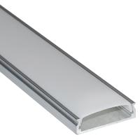 купить Профиль накладной 24*6*2000мм ViaSvet крепеж 4шт+заглушки 2шт в Ухте Профиль накладной 24*6*2000мм ViaSvet крепеж 4шт+заглушки 2шт