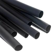 купить Трубка ТУТ 4/1, 6/1,5, 8/2мм черный 0,1м с клеем 10шт набор в Ухте Трубка ТУТ 4/1, 6/1,5, 8/2мм черный 0,1м с клеем 10шт набор