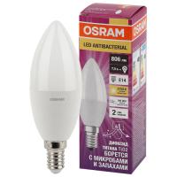 купить Лампа свеча свд Е14 7Вт 2700К 806лм В39 матовая Osram в Ухте Лампа свеча свд Е14 7Вт 2700К 806лм В39 матовая Osram