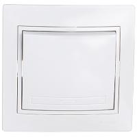 купить Мира выключатель скрытая белый 1кл 16А IP20  в Ухте Мира выключатель скрытая белый 1кл 16А IP20