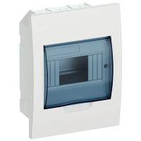 купить Бокс 6мод встраиваемый белый прозрачная дверь IP41 ЩРВ-П IEK  в Ухте Бокс 6мод встраиваемый белый прозрачная дверь IP41 ЩРВ-П IEK