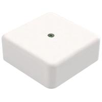 купить Коробка 75*75*28 квадрат белый IP40 без клеммников PlexUp в Ухте Коробка 75*75*28 квадрат белый IP40 без клеммников PlexUp