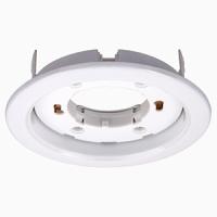 купить Светильник точечный GX53 круг белый встраиваемый  в Ухте Светильник точечный GX53 круг белый встраиваемый