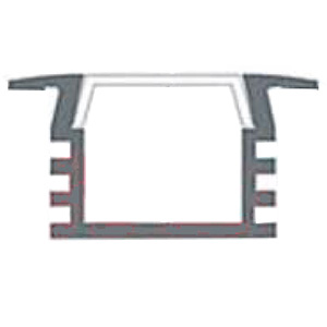 купить Профиль встраиваемый 22*12*2000мм ViaSvet  в Ухте Профиль встраиваемый 22*12*2000мм ViaSvet