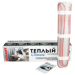 купить Мат нагревательный 4,0м2 150Вт/м2 2жил Rexant Classic  в Ухте Мат нагревательный 4,0м2 150Вт/м2 2жил Rexant Classic