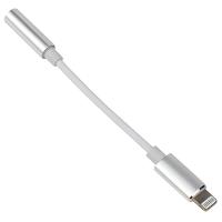 купить Шнур Lightning-AUX штекер 3,5мм 10,5см белый Rexant в Ухте Шнур Lightning-AUX штекер 3,5мм 10,5см белый Rexant