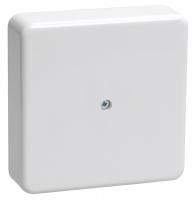 купить Коробка 75*75*20 квадрат белый IP40  без клеммников ИЭК, аналог9208731 в Ухте Коробка 75*75*20 квадрат белый IP40  без клеммников ИЭК, аналог9208731