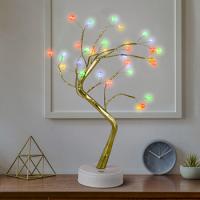 купить Дерево свд "Жемчужное" RGB 36Led h45 см, на батарейках (3*AA) IP20 в Ухте Дерево свд "Жемчужное" RGB 36Led h45 см, на батарейках (3*AA) IP20
