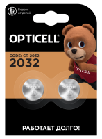 купить Батарейка дисковая CR2032 BL2 Opticell в Ухте Батарейка дисковая CR2032 BL2 Opticell