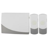 купить Звонок беспроводной открытая белый IP44 C91-2 ЭРА 2 кнопки 2 мелодии в Ухте Звонок беспроводной открытая белый IP44 C91-2 ЭРА 2 кнопки 2 мелодии