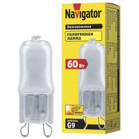 купить Лампа капсула галоген G9 60Вт 610лм матовая Navigator  в Ухте Лампа капсула галоген G9 60Вт 610лм матовая Navigator