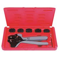 купить Клещи обжимные 0,25-10мм2 CTF КВТ с набором матриц в Ухте Клещи обжимные 0,25-10мм2 CTF КВТ с набором матриц