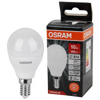 купить Лампа шар свд Е14 10Вт 4000К 800лм P45 матовый Osram LED Value black в Ухте Лампа шар свд Е14 10Вт 4000К 800лм P45 матовый Osram LED Value black