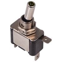 Тумблер ASW-07D ON-OFF 25А 12В индикатор зеленый 