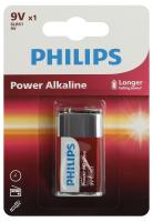 купить Батарейка Крона алкалиновая BL1 Philips Power  в Ухте Батарейка Крона алкалиновая BL1 Philips Power