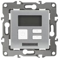 купить Терморегулятор универсальный скрытая 16А алюминий ЭРА ЭРА12  в Ухте Терморегулятор универсальный скрытая 16А алюминий ЭРА ЭРА12