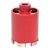 купить Коронка по бетону алмазная для дрелей с микроударом DCH-82MHS Micro Hit Laser M16 EKF Professional в Ухте Коронка по бетону алмазная для дрелей с микроударом DCH-82MHS Micro Hit Laser M16 EKF Professional