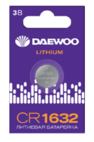 купить Батарейка дисковая CR1632 BL1 Daewoo в Ухте Батарейка дисковая CR1632 BL1 Daewoo