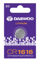 купить Батарейка дисковая CR1616 BL1 Daewoo  в Ухте Батарейка дисковая CR1616 BL1 Daewoo