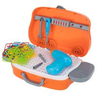 купить Конструктор с шуруповертом и мозаикой Смородинка 139 деталей в Ухте Конструктор с шуруповертом и мозаикой Смородинка 139 деталей