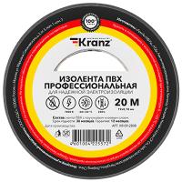 купить Изолента ПВХ 19мм*20м серый Kranz в Ухте Изолента ПВХ 19мм*20м серый Kranz